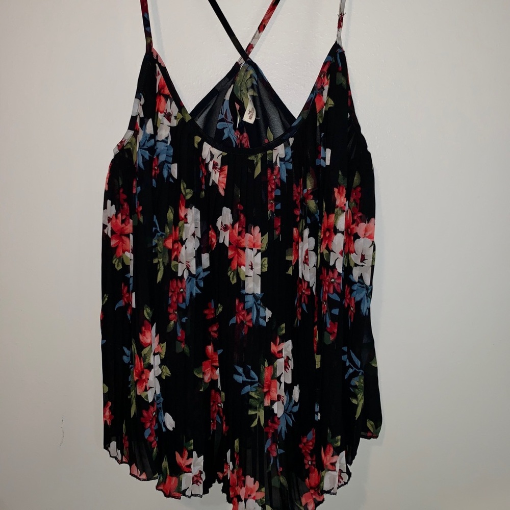 Floral Hollister Tank